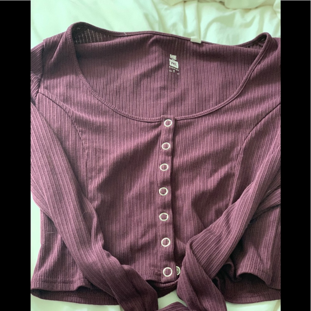 pacsun long sleeve button up